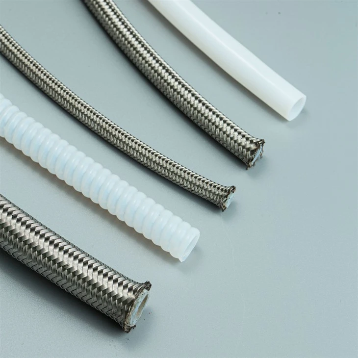 Stainless Steel Braided Convoluted Teflon Hose suppliers